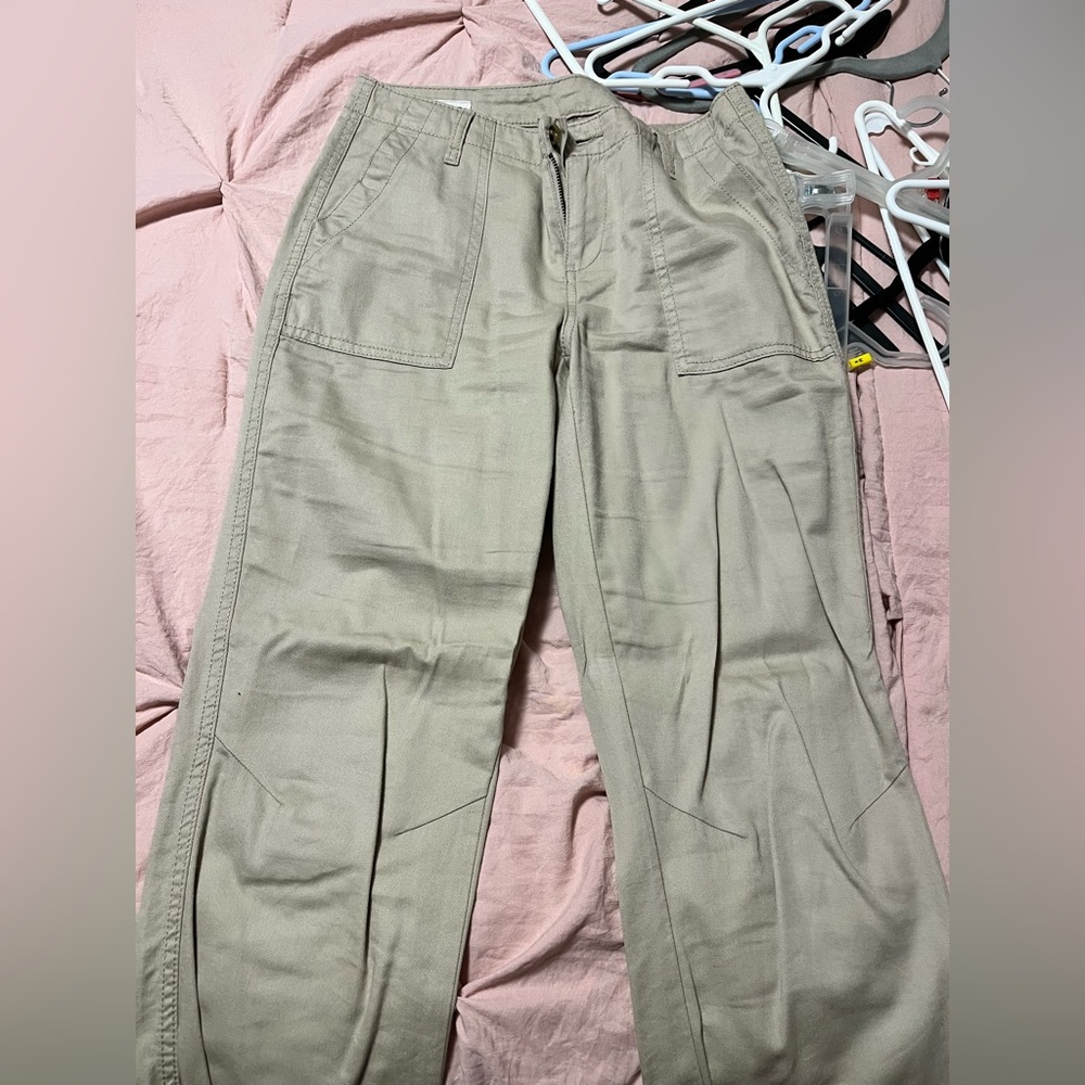Khaki cargo pants
